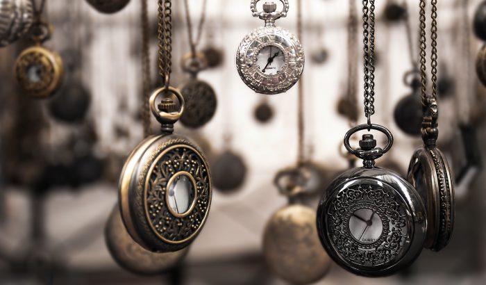 picture of hanging pocket watches
